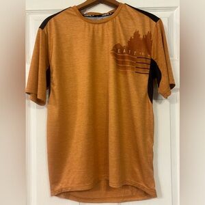 Leatt MTB Trail 1.0 Jersey Men’s L Cycling Shirt Mesh Zip Pocket